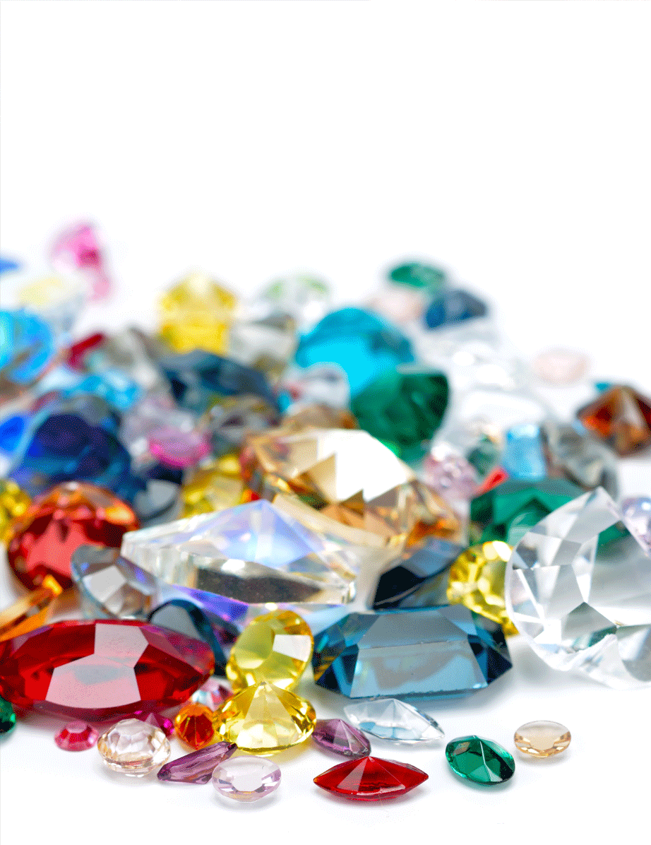 A Real Gemy of a Cancer Treatment - an assortment of gems