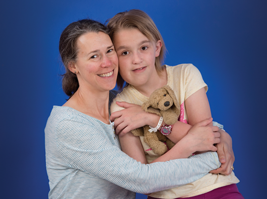 Kristy and her daughter, Jane