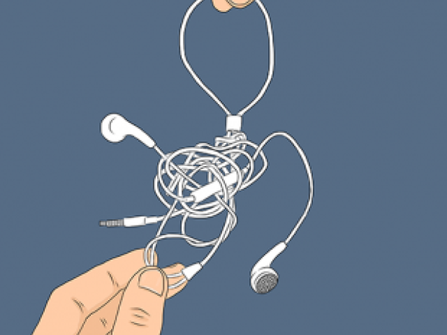 The headphones in this image depict the inherent ‘knotting’ problem that arises during chromatin loop formation as DNA is channe