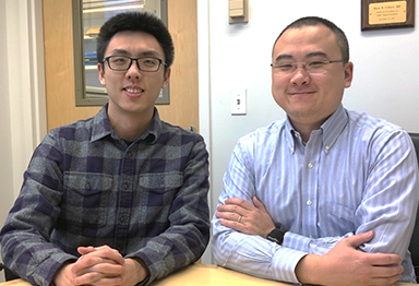 Dr. Chunzhang Yang and Dr. Yang Liu