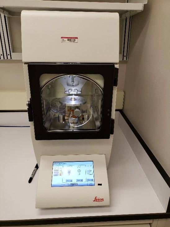 Leica ACE600 sputter coater