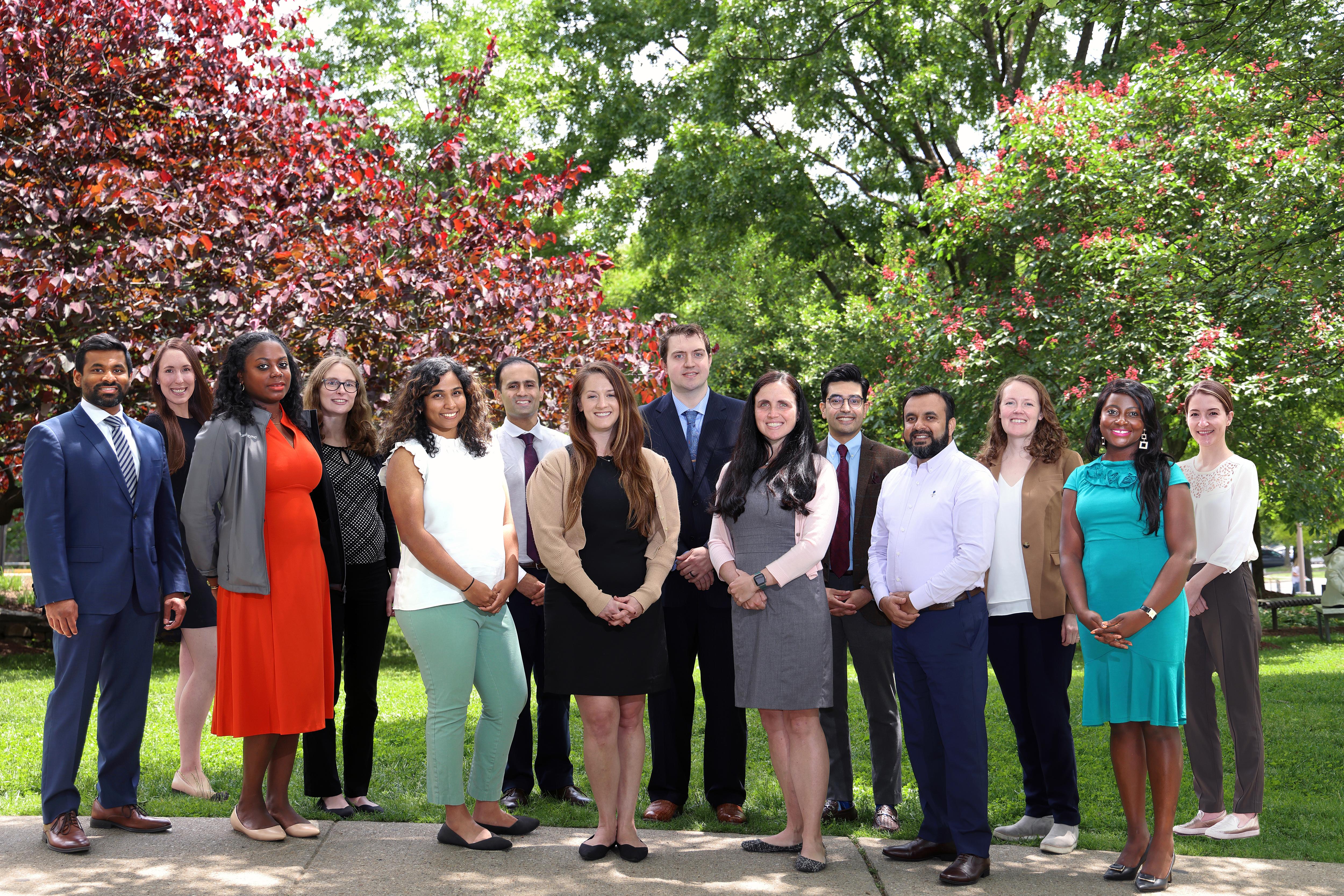 Grad group photo showing all 2023 fellows