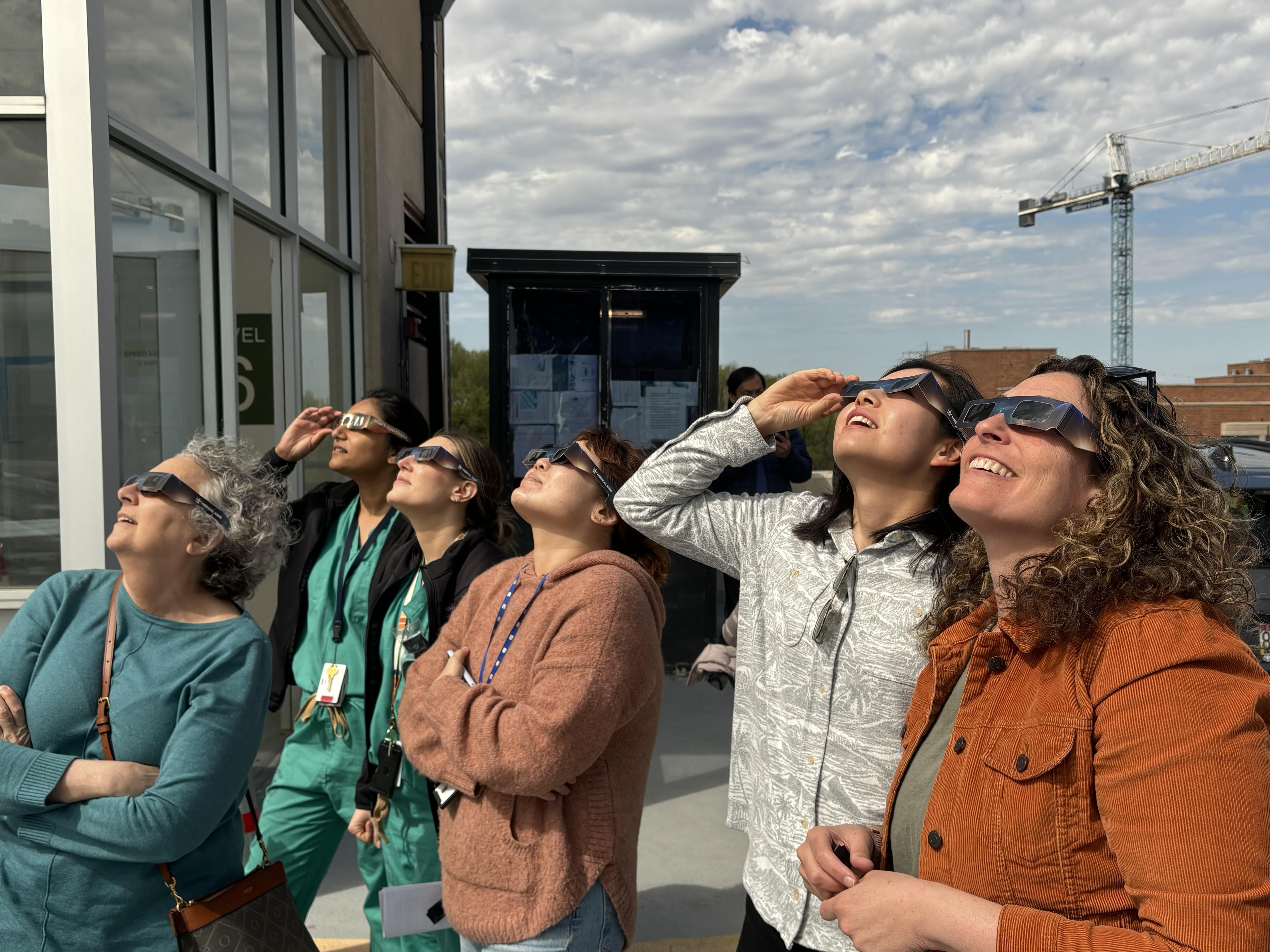 Solar Eclipse viewing April 8 2024 NIH campus