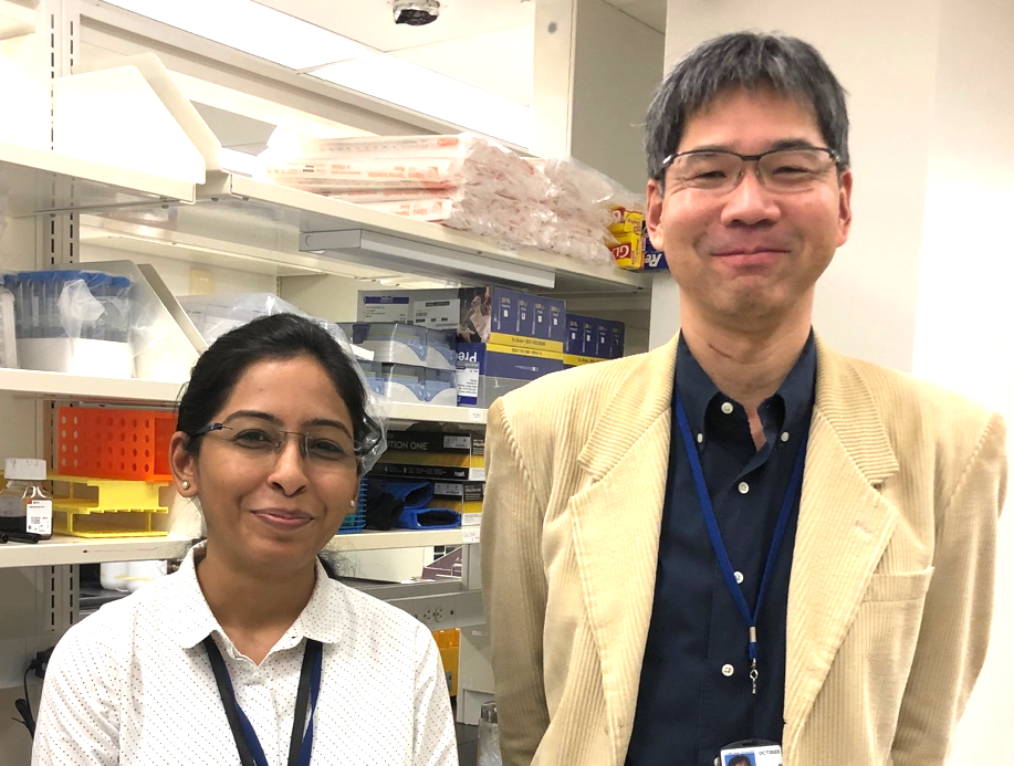 Dr. Masaki Terabe and Dr. Vibhuti Joshi