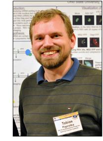 Tobias Paprotka, recipient of 2011 Norman P. Salzman Memorial Award in Virology