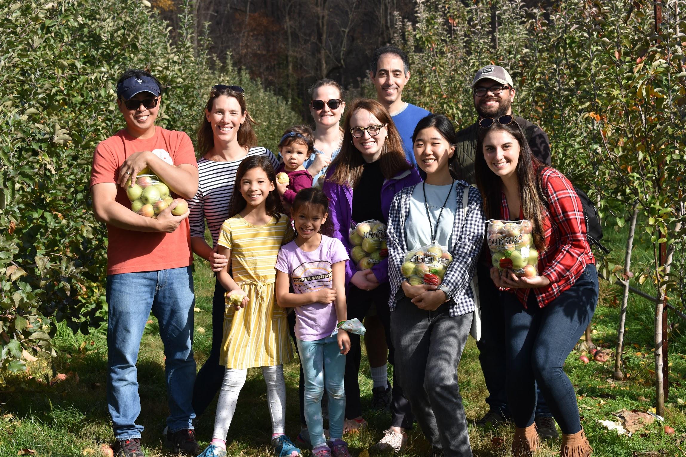 Apple picking, Woodbine, MD